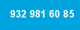 932 981 60 85 932 981 60 85